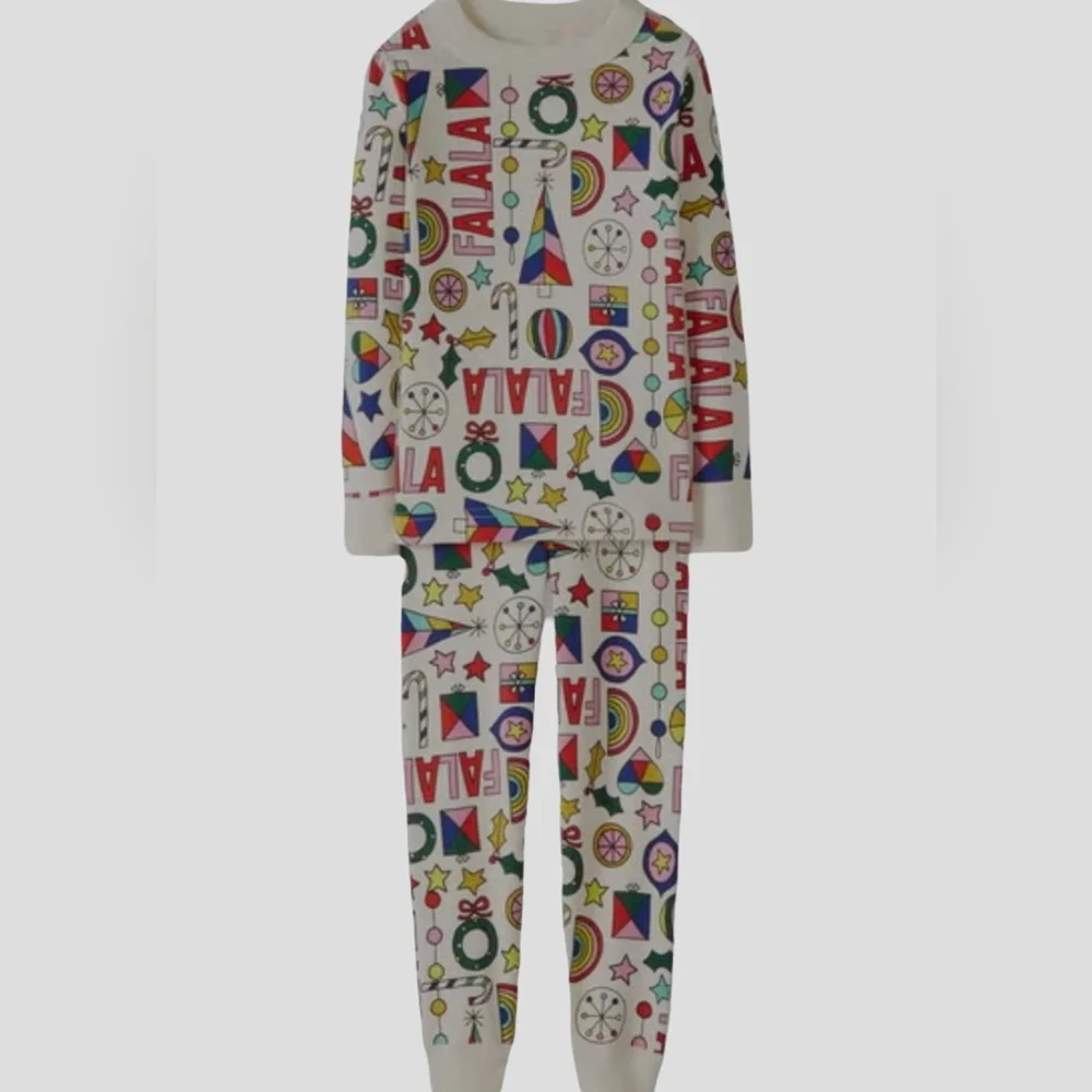 Hanna Andersson Colorful Graphic Girls Pajama Set Size 10🔥5 If You Get Bundle🔥